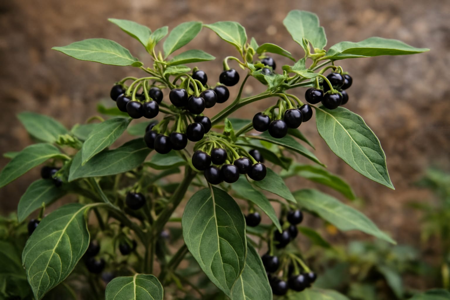 Black Night Shade Berries Dried (Manathakali vathal)