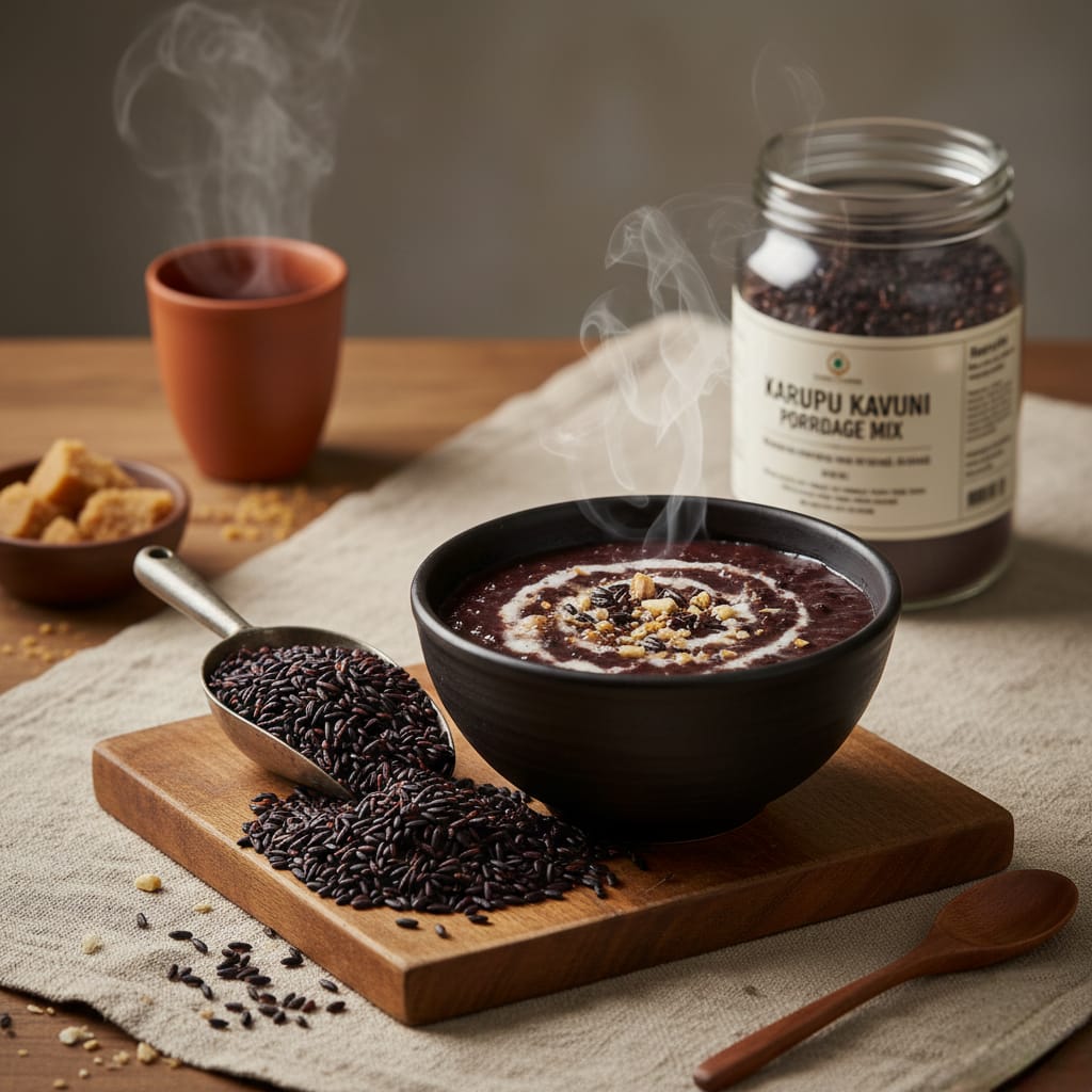 Karuppu Kavuni Porridge mix (Black Rice)