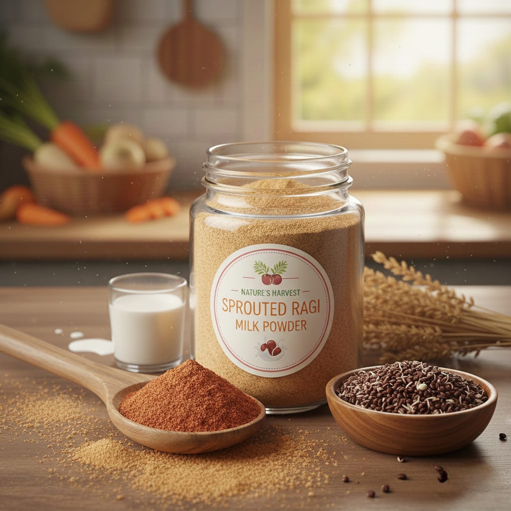 Sprouted Ragi Milk Powder