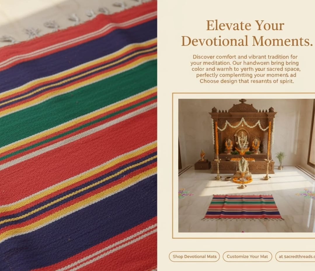 Pooja Hall / Single mat Jamakkalam